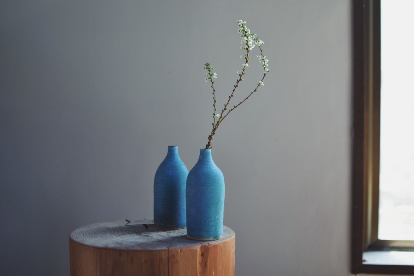 Vase Blue bottle 