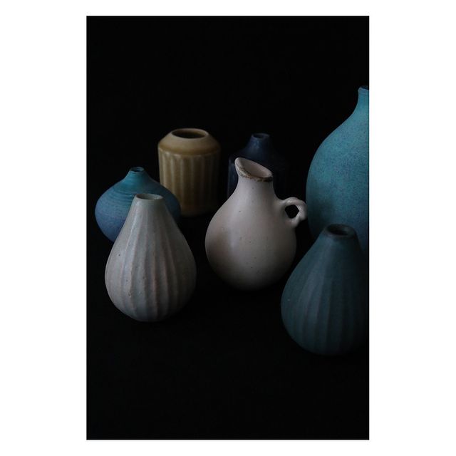 hemingarts , ceramic flower vase, 作家,陶芸