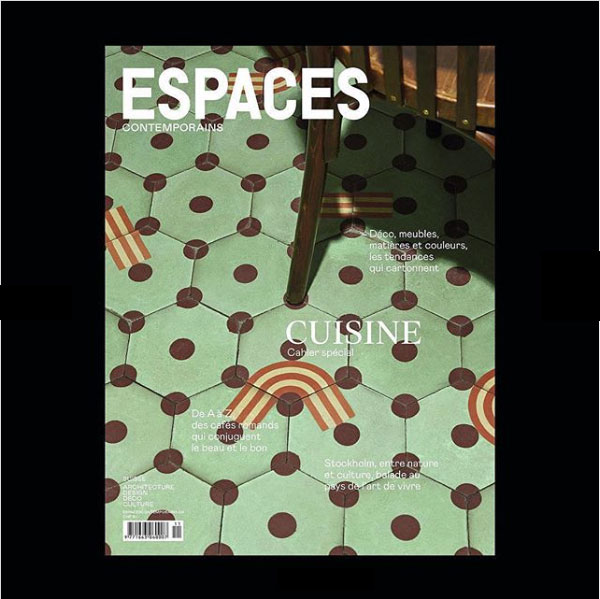 [Switzerland]The interior magazine espaces_contemporains was pick up my works.